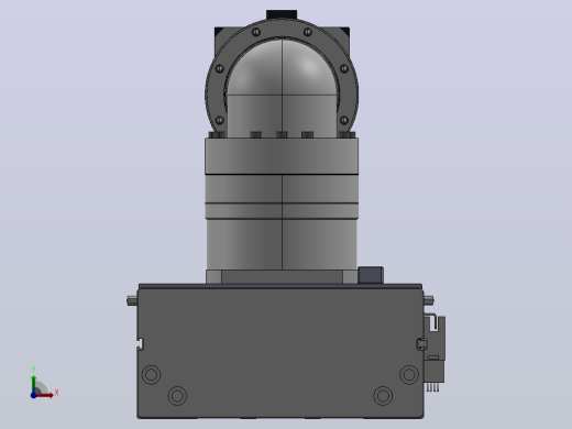 DMG170-FCM齿轮齿条模组直线滑台（电机前折）[DMG170-L16S400-DT750-C2U-FCM-P7]前视缩略图