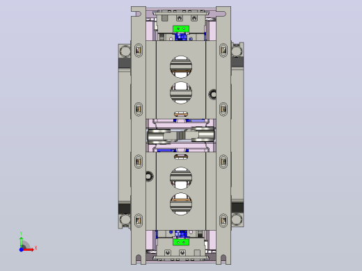 NC2-150Ns 3P交流接触器三维模型202412前视缩略图