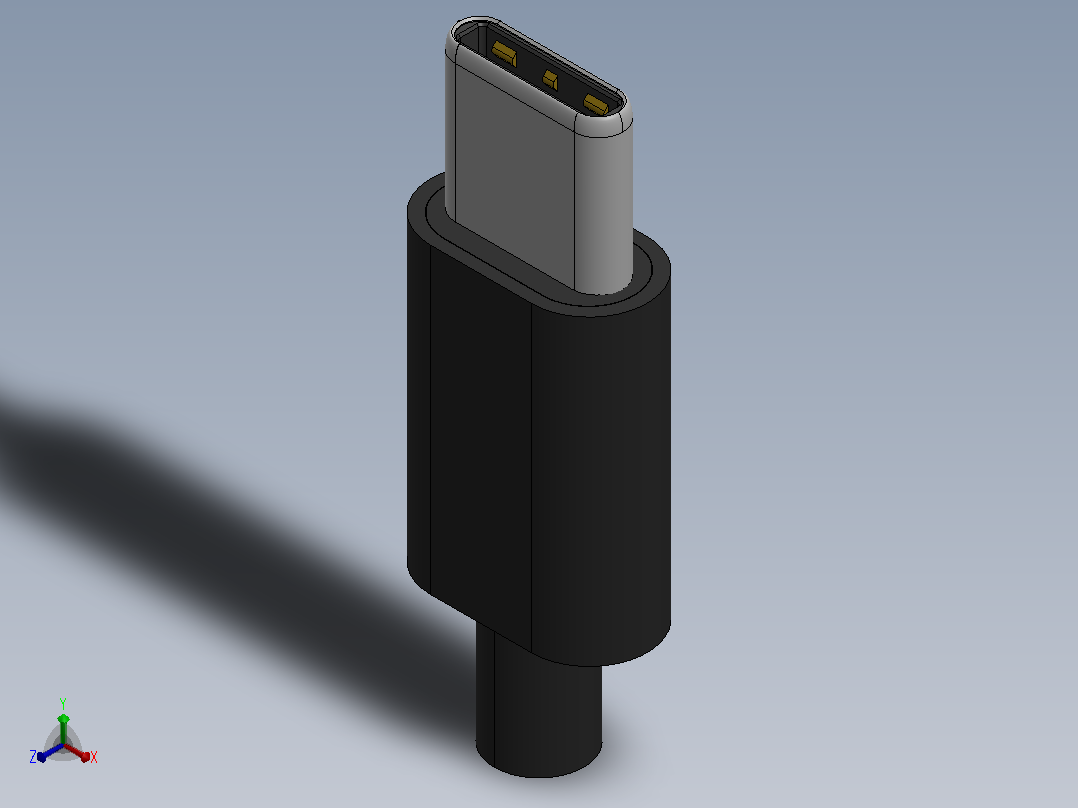 USB Type-C主视图