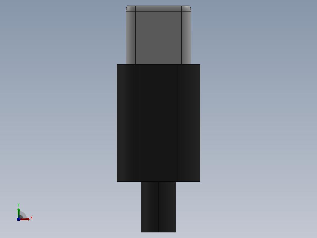 USB Type-C前视图