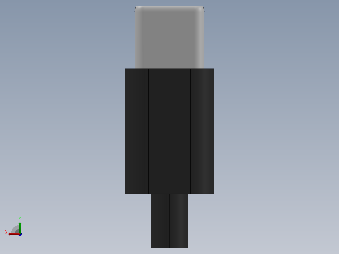 USB Type-C后视图