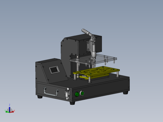 电路板检测 与书写程序工装治具