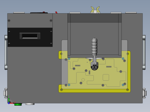 电路板检测 与书写程序工装治具前视缩略图