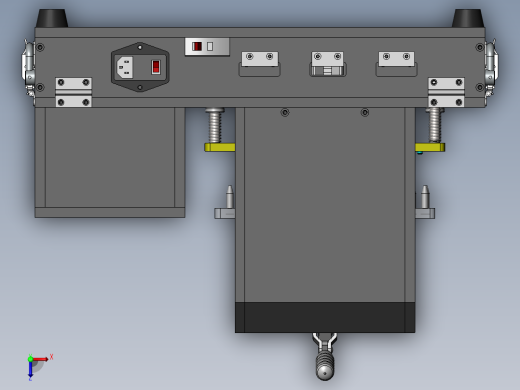 电路板检测 与书写程序工装治具俯视缩略图