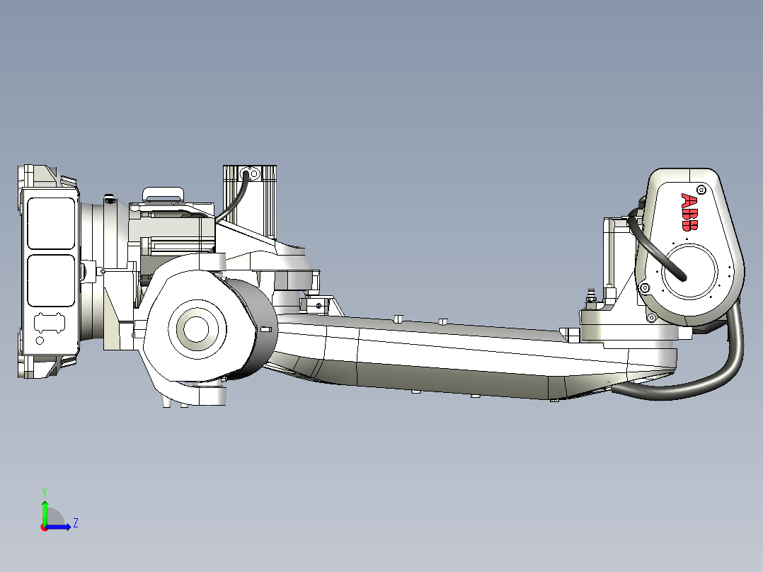 IRB 6700-150-3.2左视图