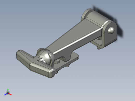 连接发动机罩紧固件的活塞顶