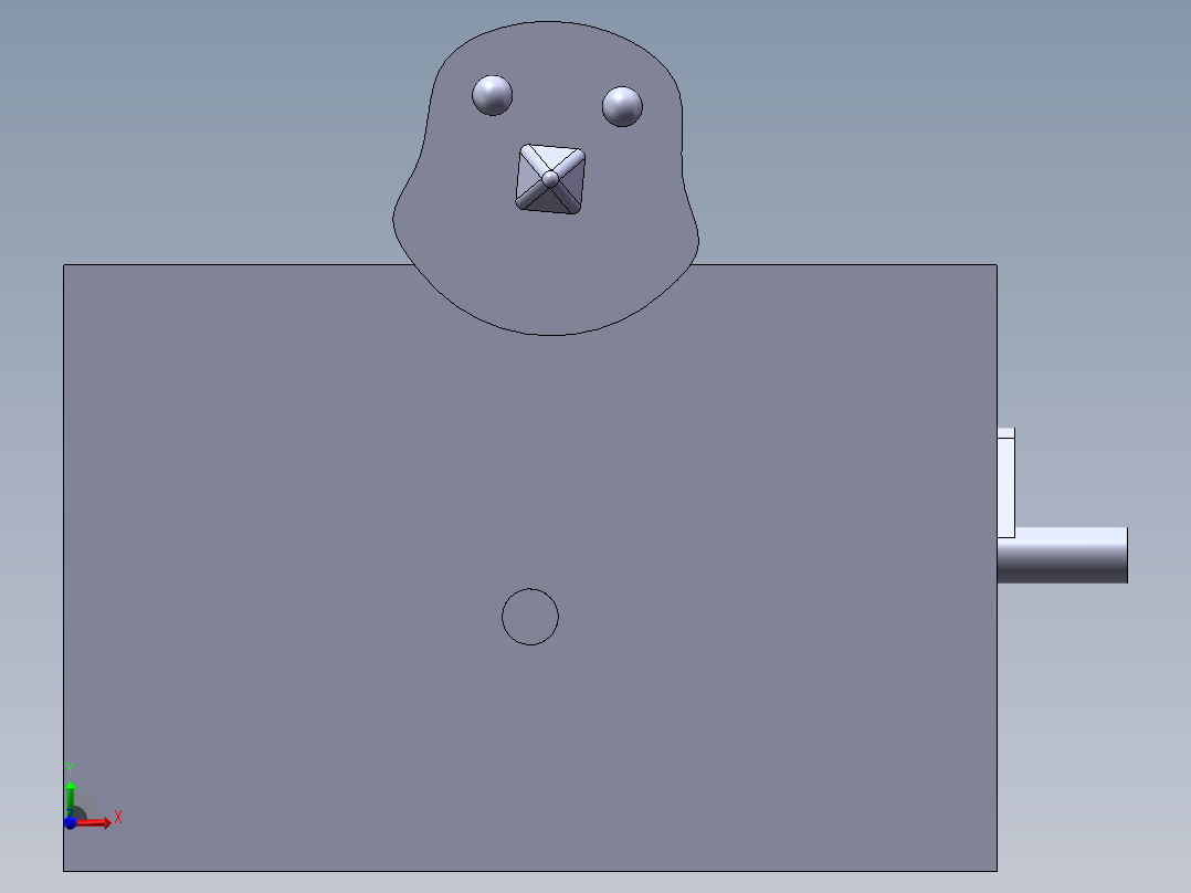 旋转小鸟前视图