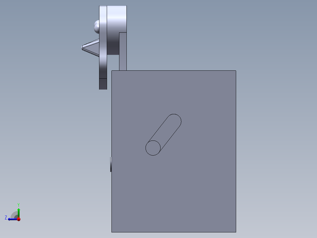 旋转小鸟右视图