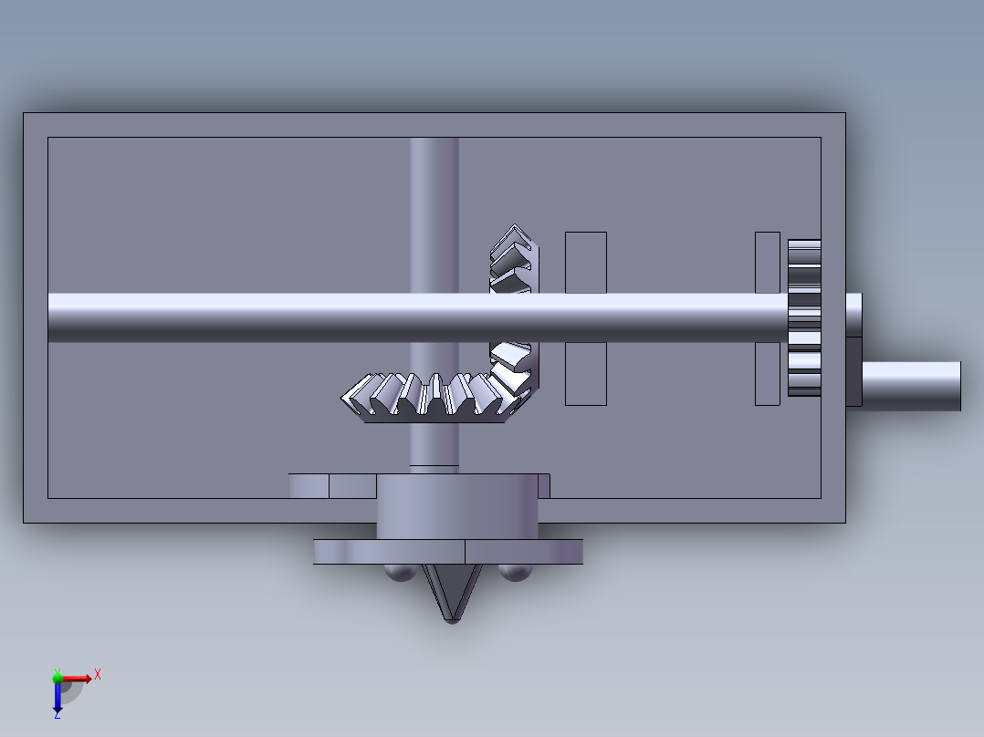 旋转小鸟俯视图