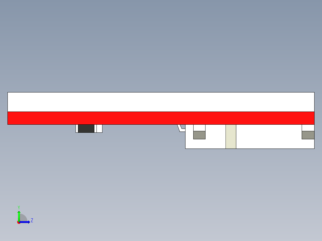 128 x 160 图形显示器 ST7735左视图