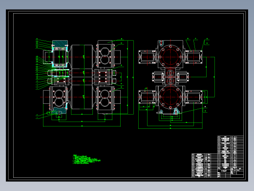 P052-四辊轧钢机设计