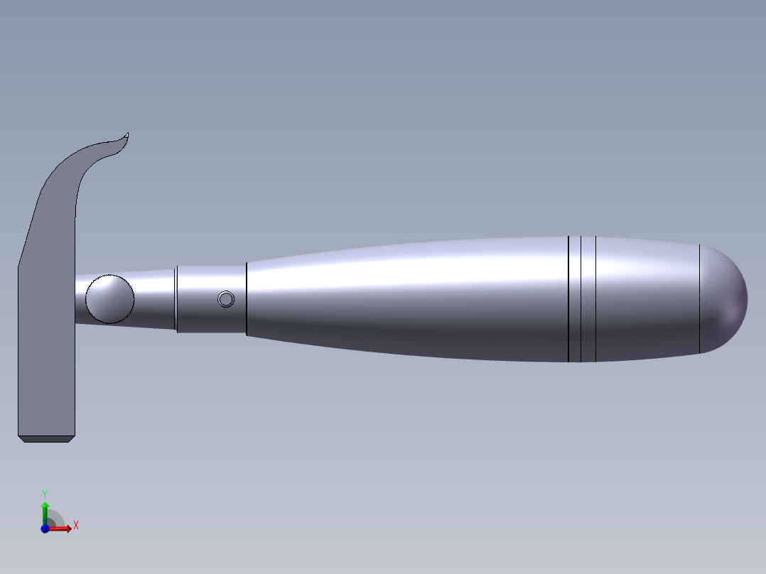 小钉锤_锤子前视图