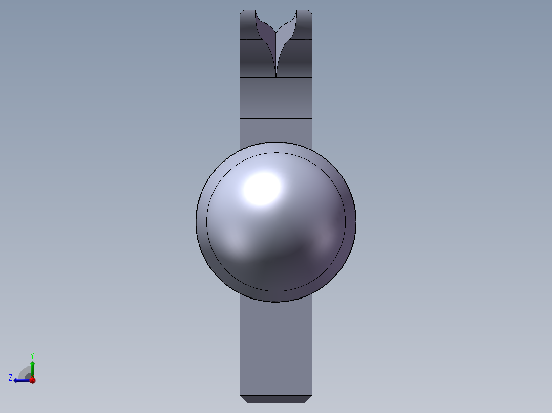 小钉锤_锤子右视图