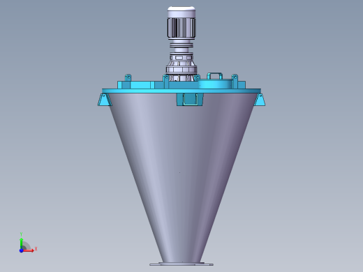 双螺旋锥形混合机SW三维图=541408=80前视缩略图