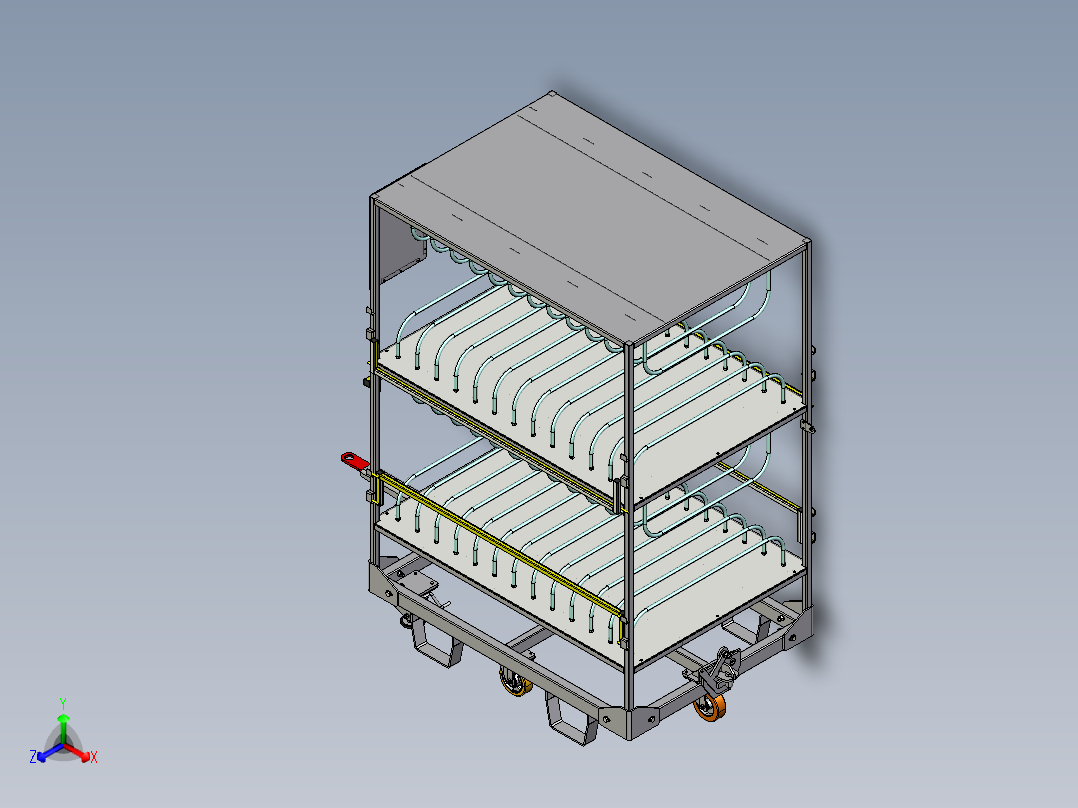 trolley侧板推车物料车