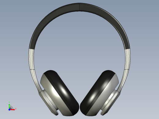 传统耳机模型前视缩略图