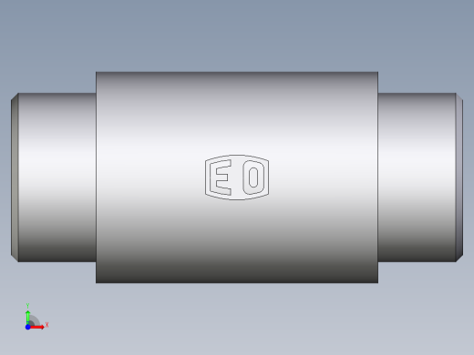 卡套式工业通用硬管接头EO_Weld_bulkhead_fitting_ESV25SX前视缩略图