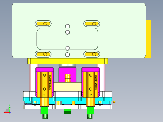 FONE-D-CNC4笔记本CNC工装夹具三维模型-1114后视缩略图