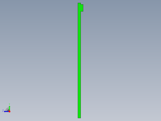 冲压件平板外壳飞面钻孔UG编程程序模型右视缩略图
