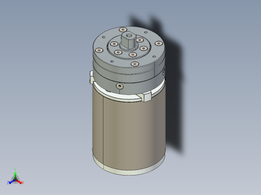 摆线减速器、摆线针轮减速器、减速器(30)正等轴测缩略图