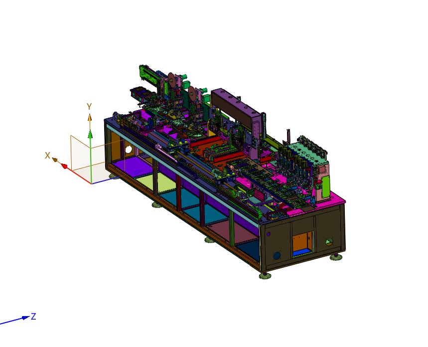 屏幕检测的多工位自动化生产线