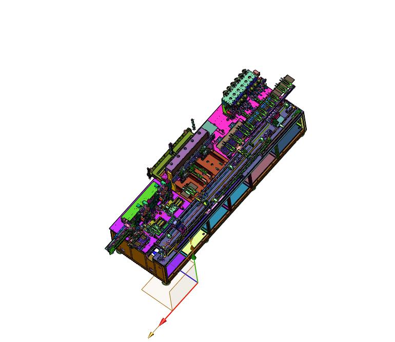 屏幕检测的多工位自动化生产线