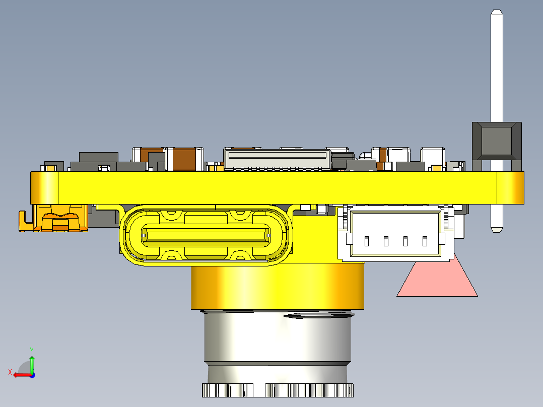 电路板、主板(234)后视图