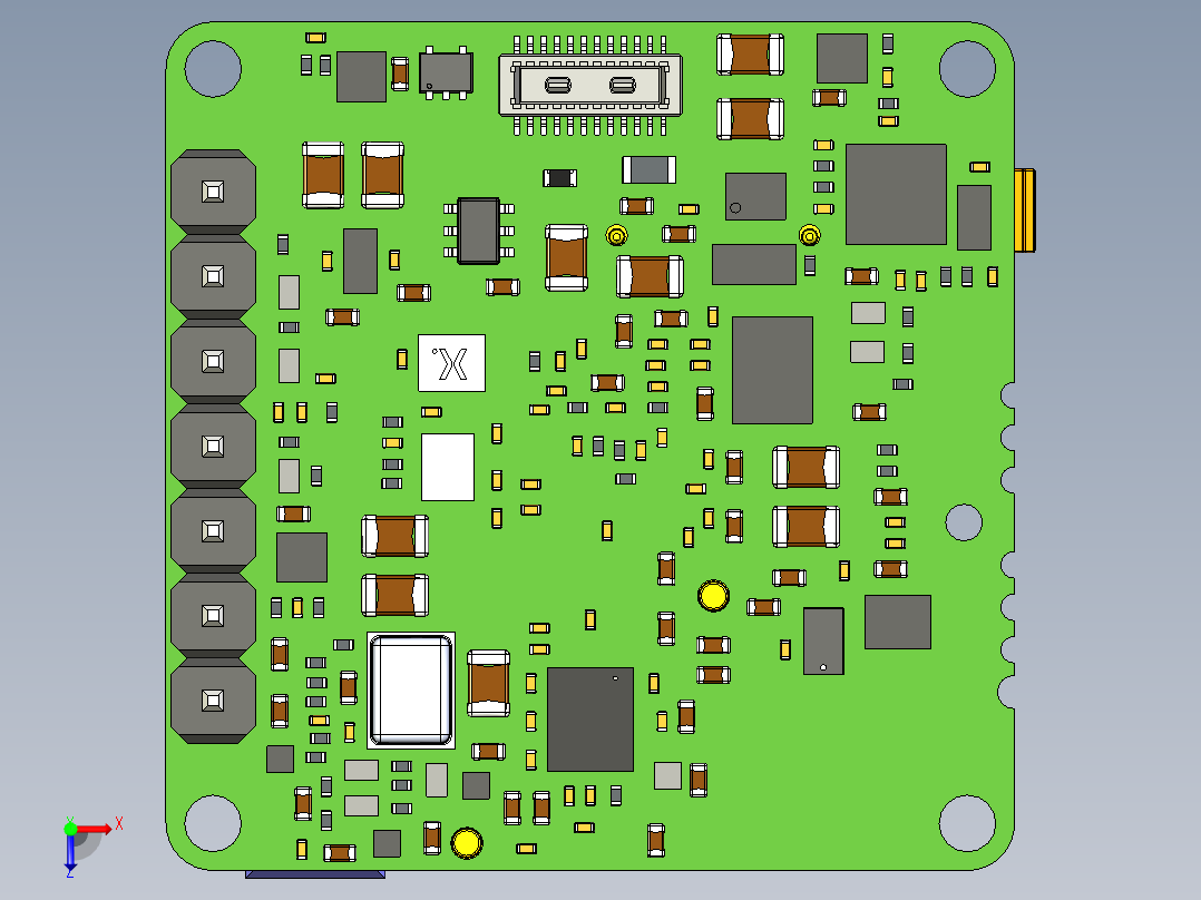 电路板、主板(234)俯视图
