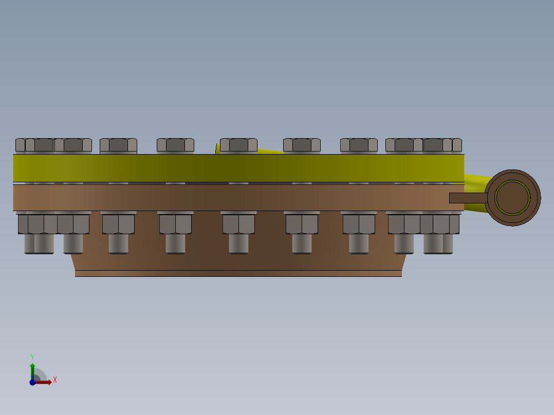人孔manhole-3 2 SW前视图