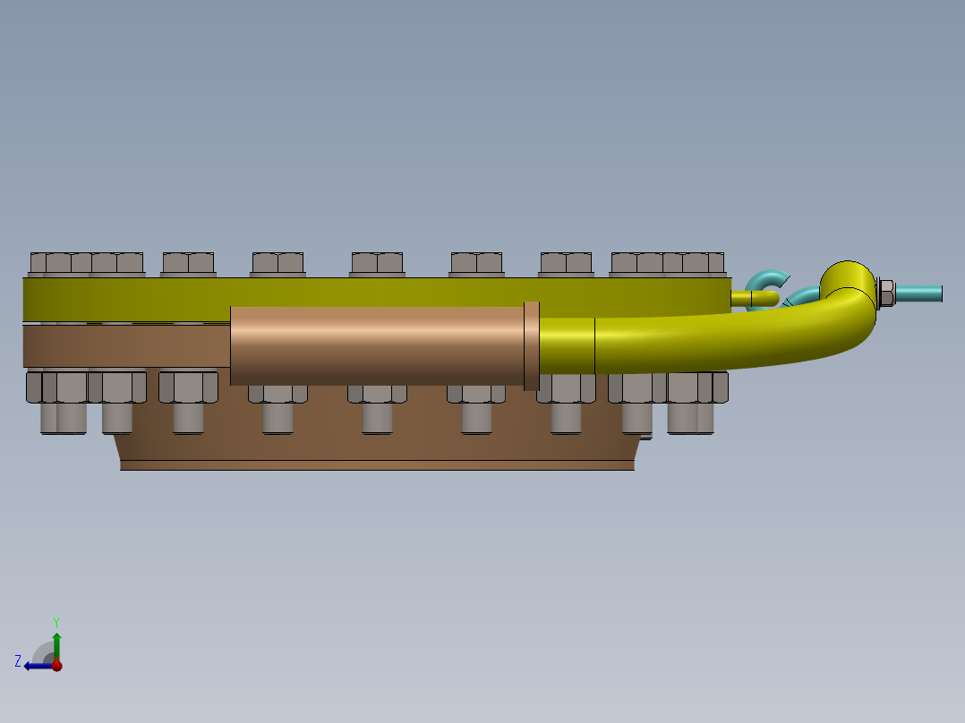 人孔manhole-3 2 SW右视图