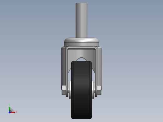 电脑桌(31)前视缩略图