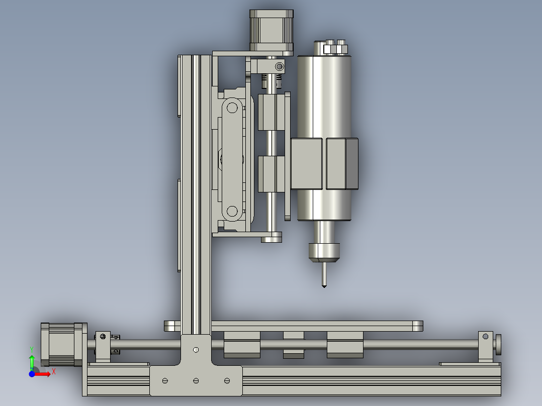 B2004641-PCB 数控铣床前视图
