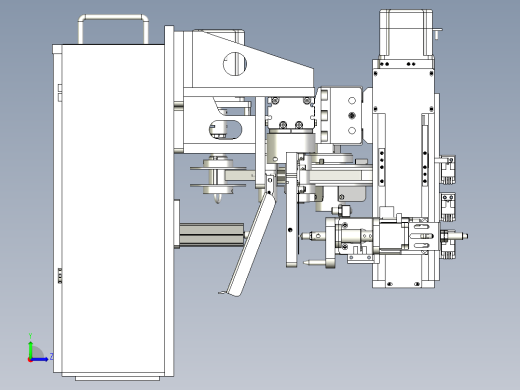 自动贴胶设备左视缩略图