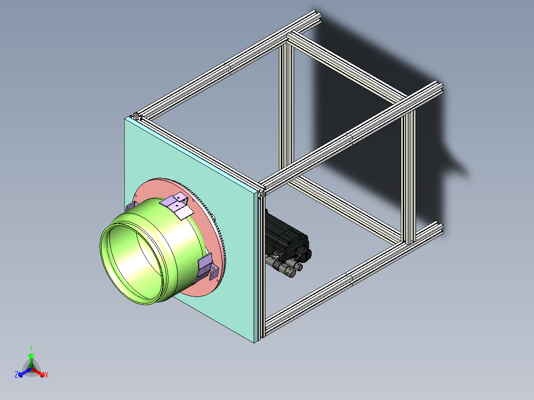 高压锅夹持旋转打磨工装