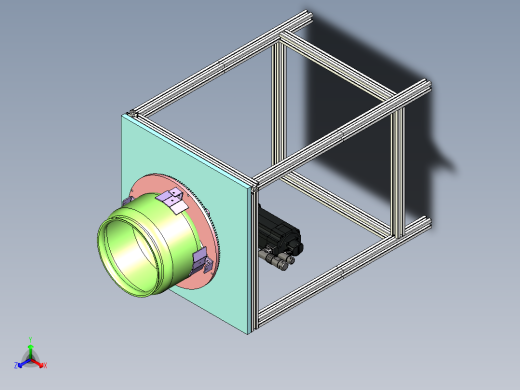高压锅夹持旋转打磨工装