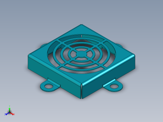 B3004421-通风板金属