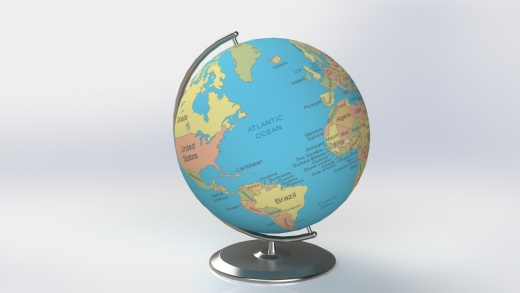 世界地球仪缩略图