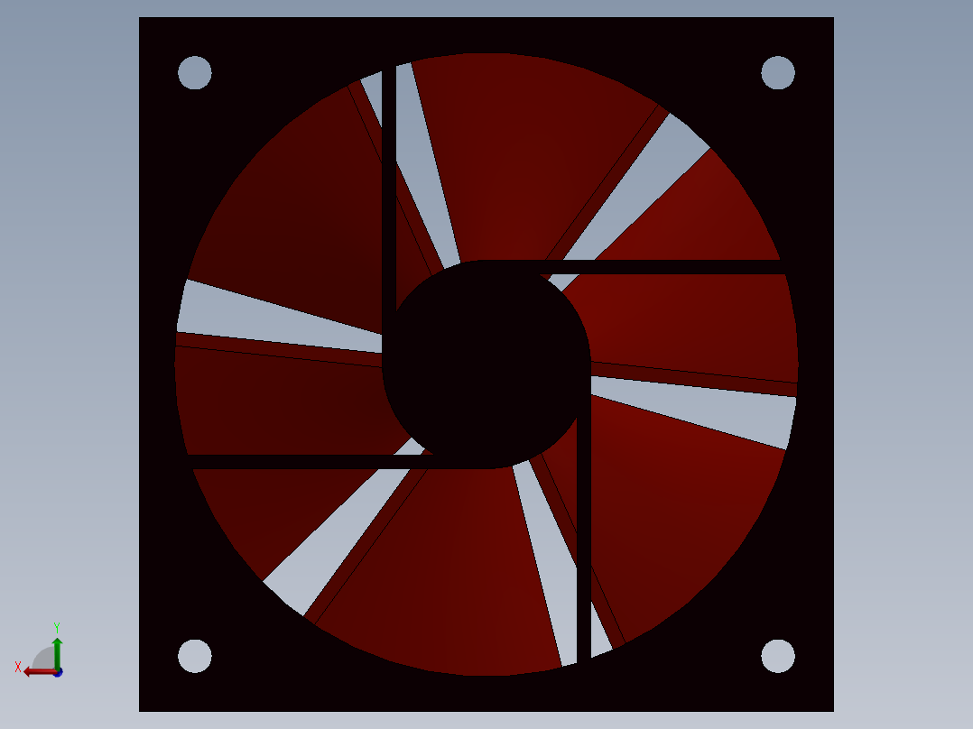 笔记本电脑散热风扇12后视图