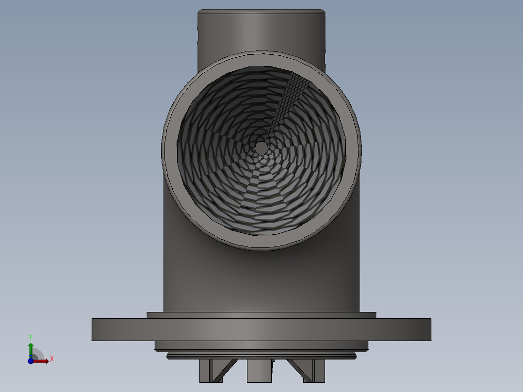 AVV3SST液空化学顺序蒸汽排放阀-前视图