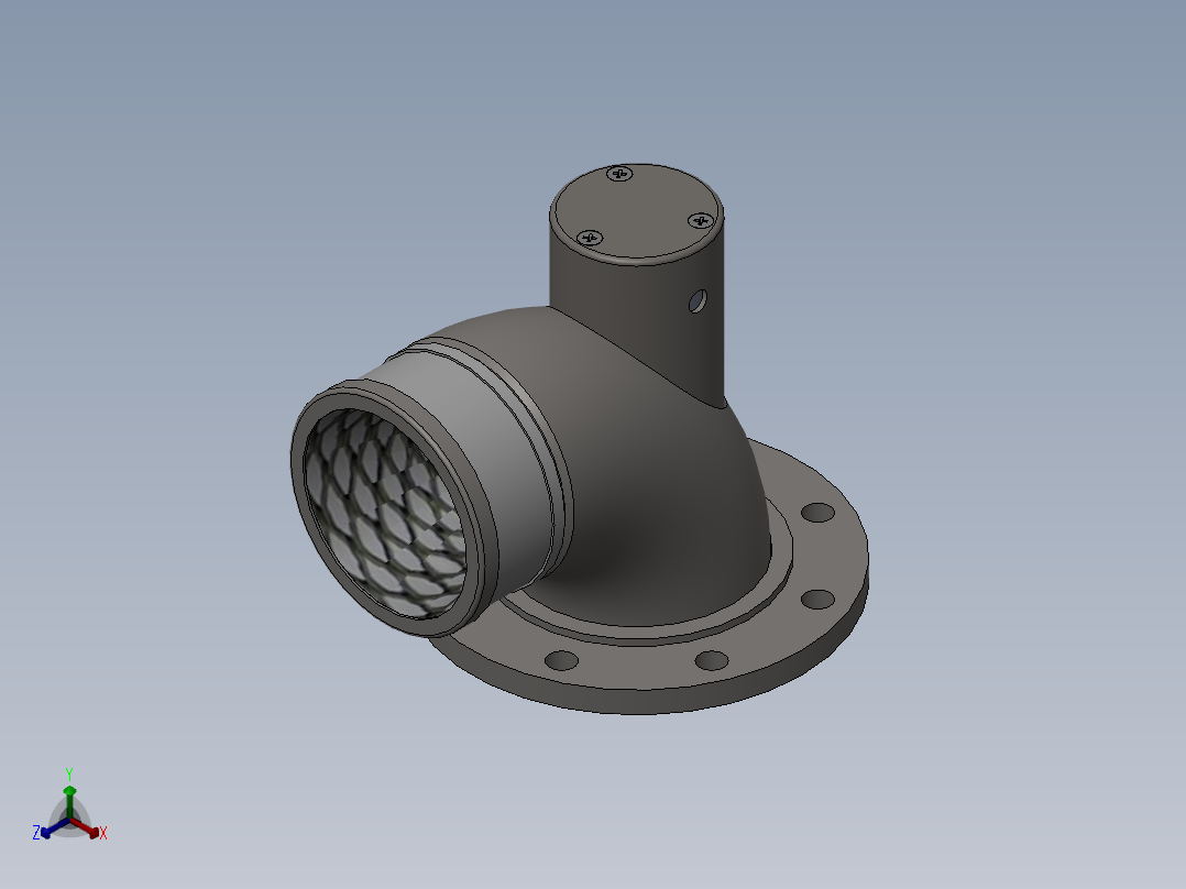 AVV3SST液空化学顺序蒸汽排放阀-正等轴测图