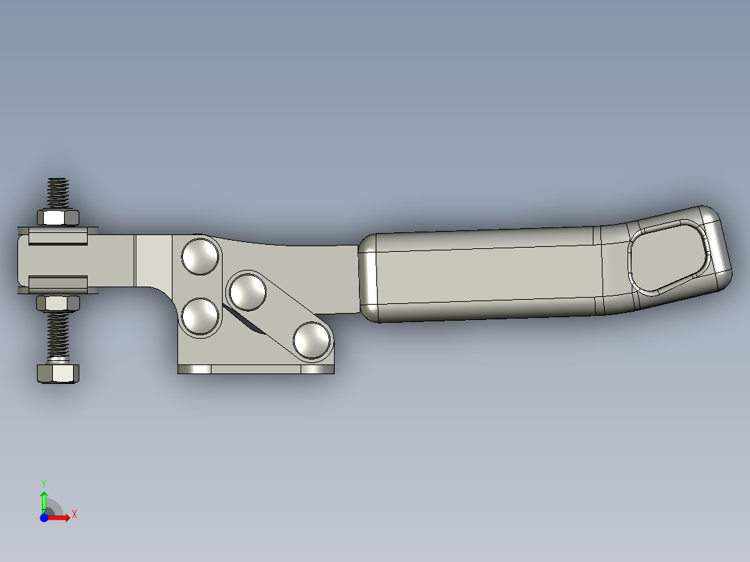 tchf8快速夹钳前视图