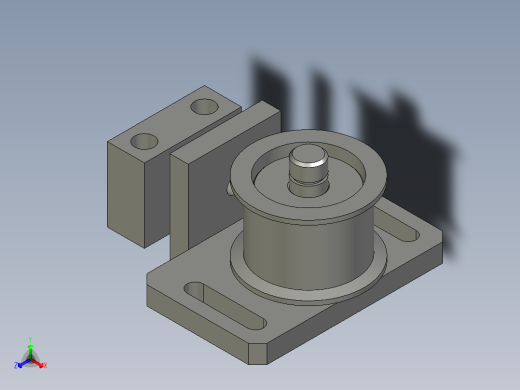 Y轴带轮张紧座组合