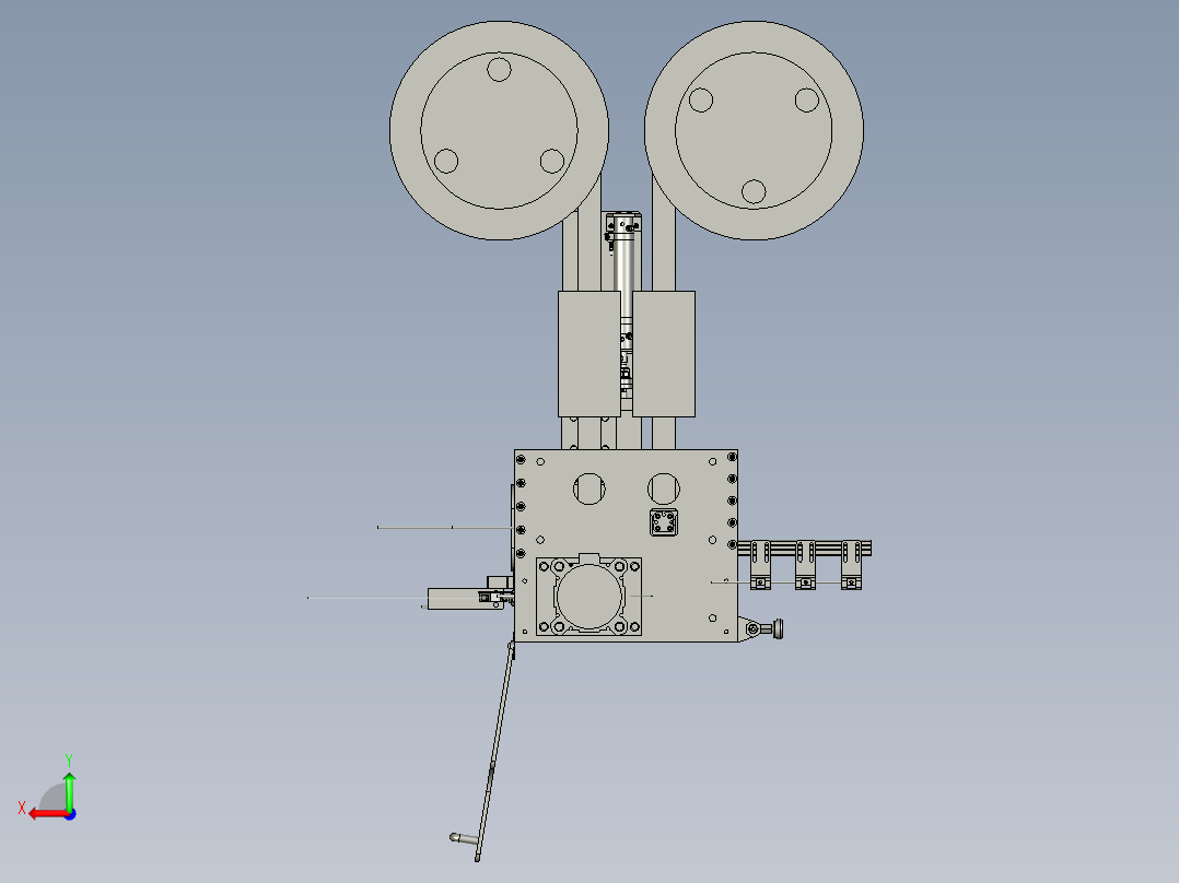 穿钉扣机构-副本后视图