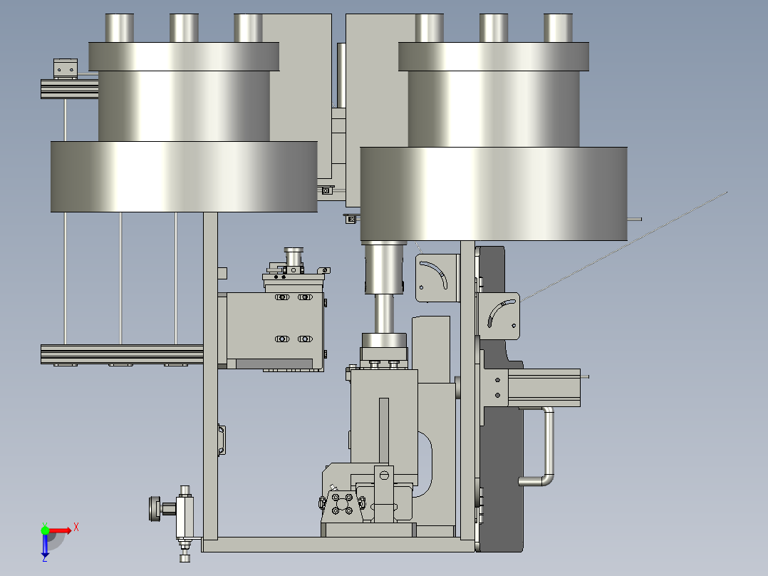 穿钉扣机构-副本俯视图