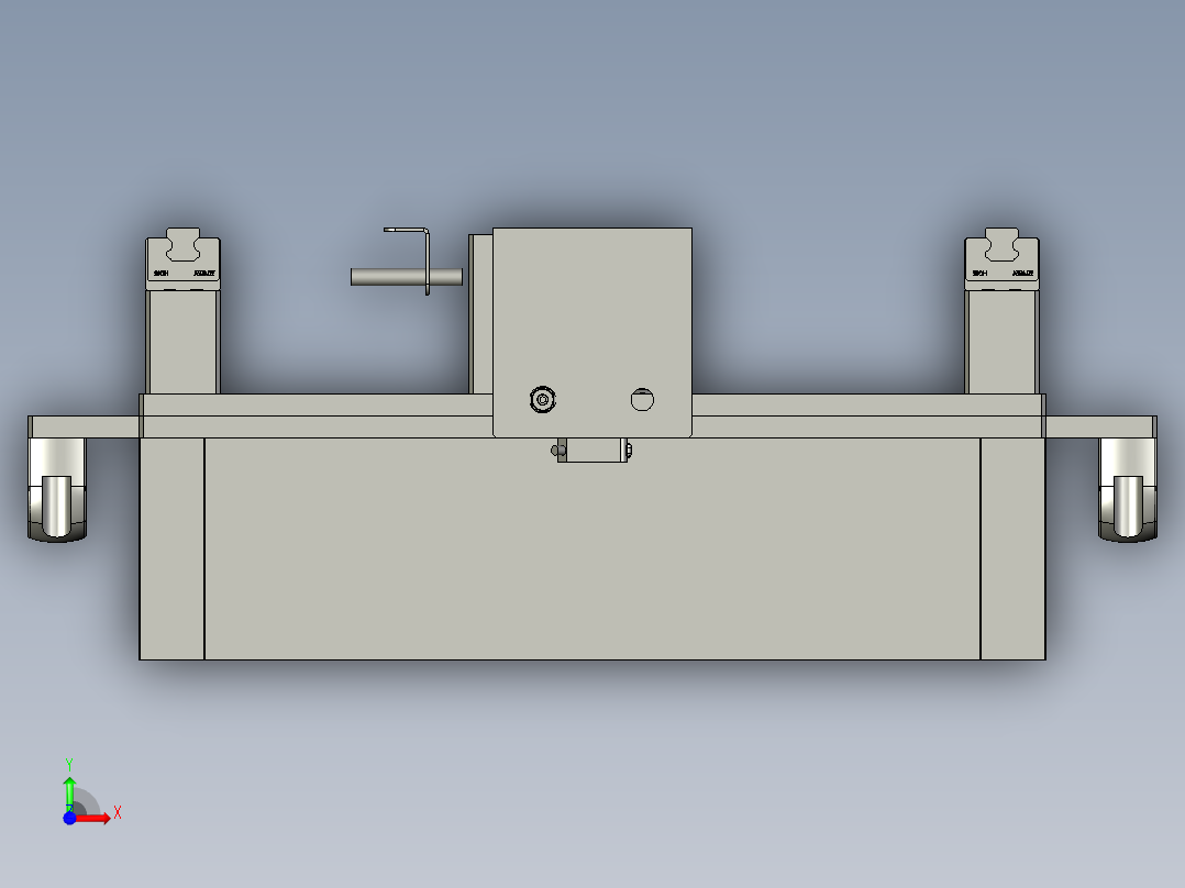 XMGSJSL-A2-001收料组件前视图