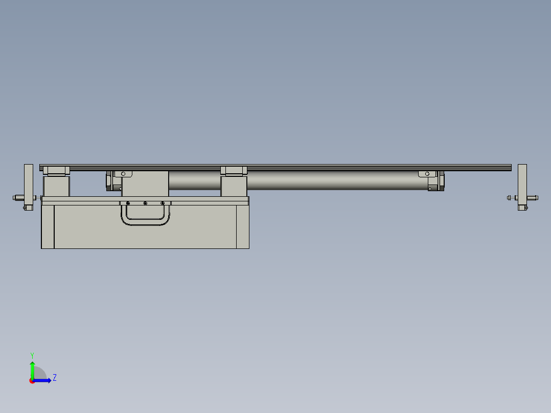 XMGSJSL-A2-001收料组件左视图