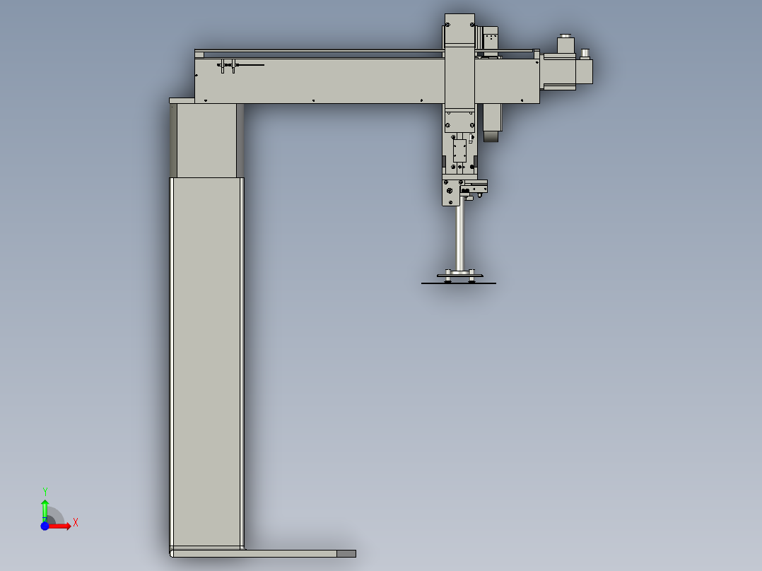 高效高稳定性的紧凑型板材抓手前视图