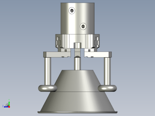 三爪治具装配右视缩略图