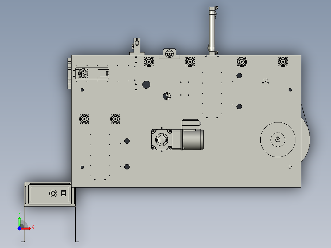 NM16076-09绝缘片收放卷2前视图