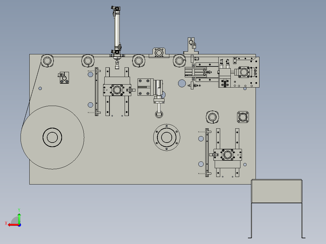 NM16076-09绝缘片收放卷2后视图
